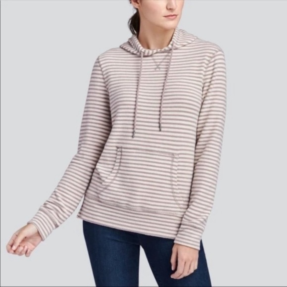 z supply striped hoodie